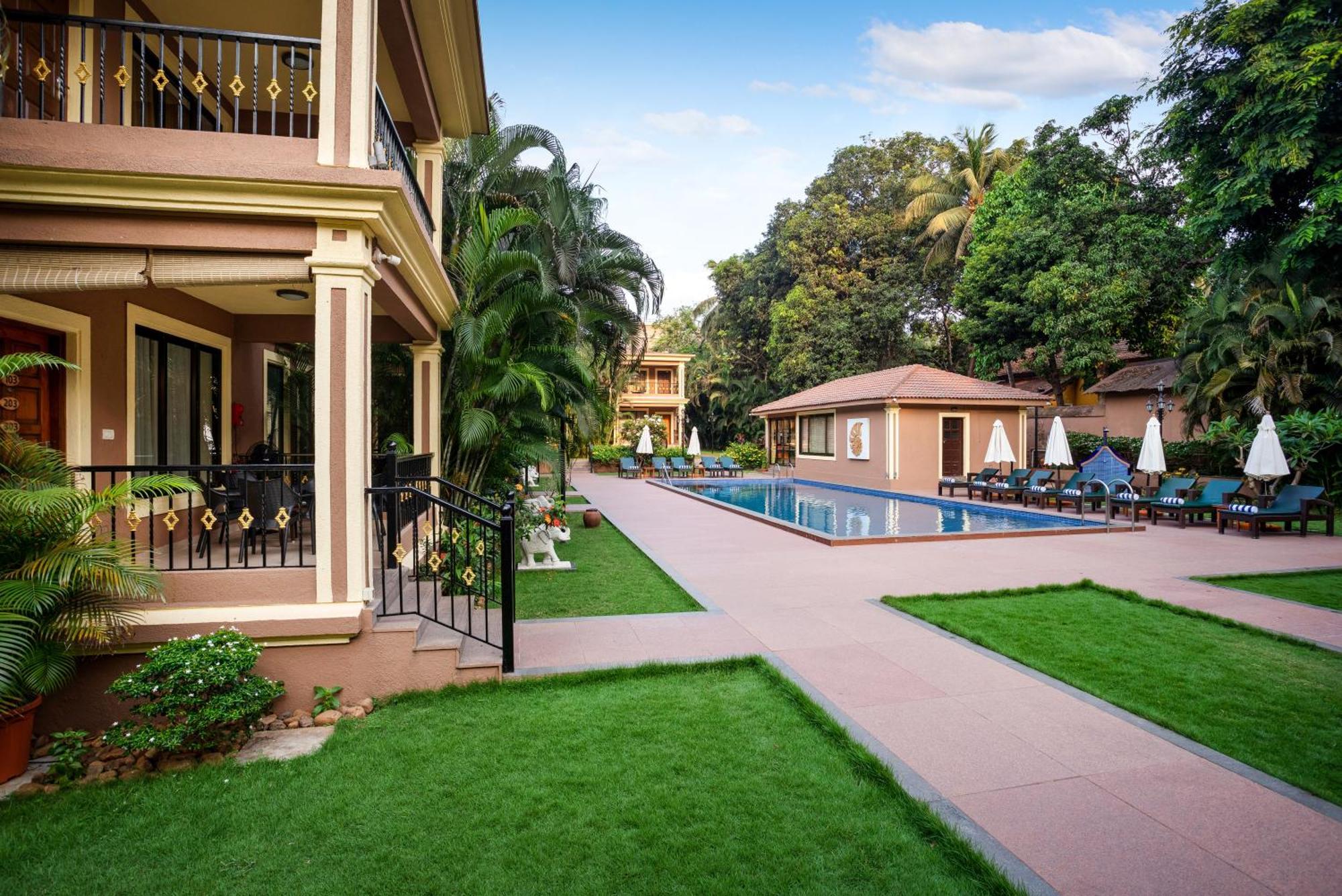Seashell Suites And Villas- Candolim Goa Zewnętrze zdjęcie