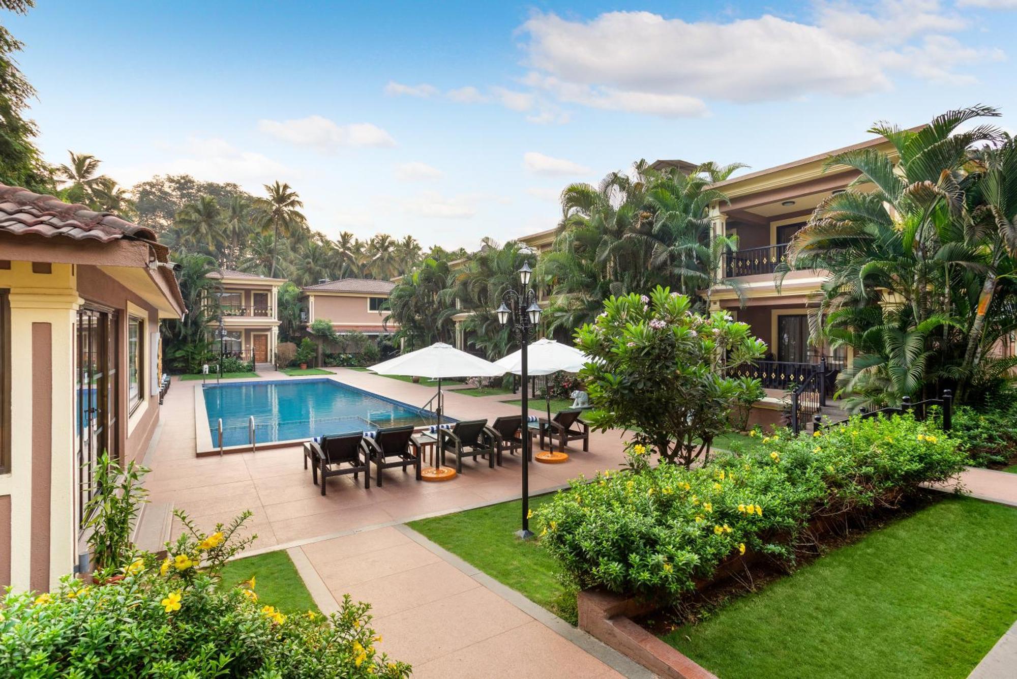 Seashell Suites And Villas- Candolim Goa Zewnętrze zdjęcie