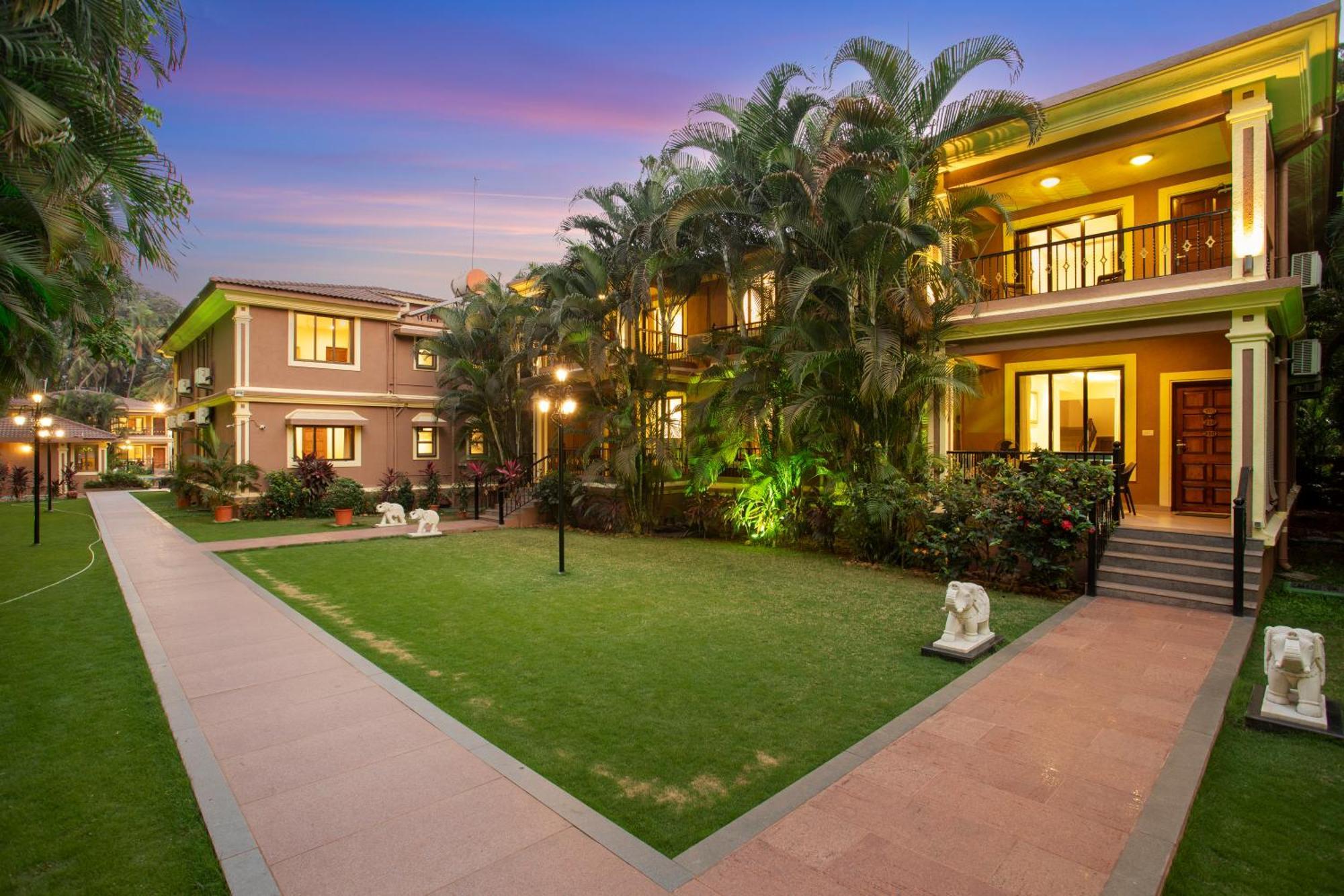 Seashell Suites And Villas- Candolim Goa Zewnętrze zdjęcie