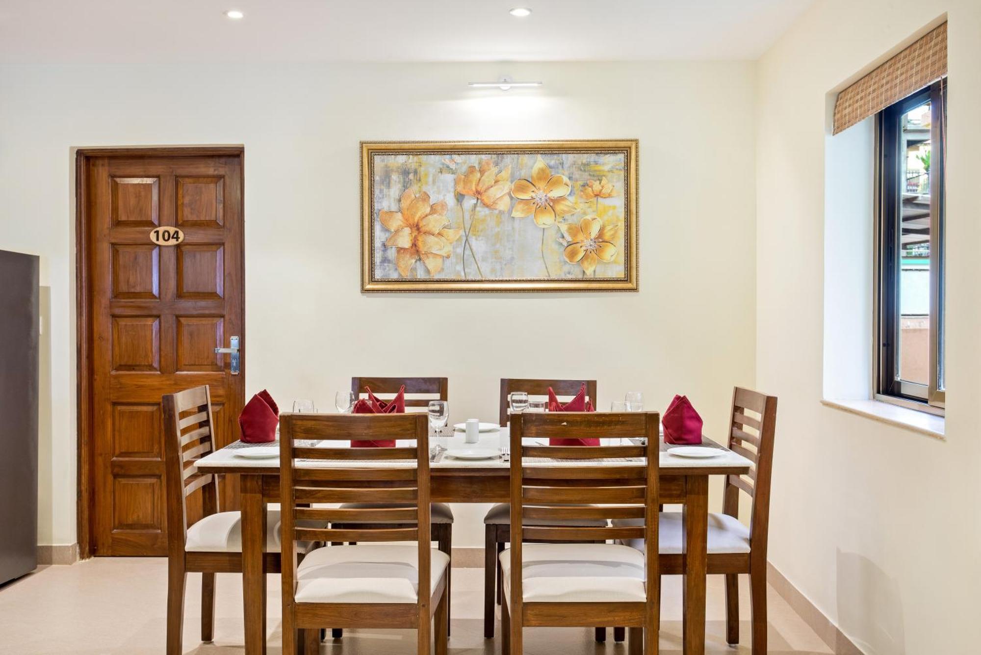 Seashell Suites And Villas- Candolim Goa Zewnętrze zdjęcie