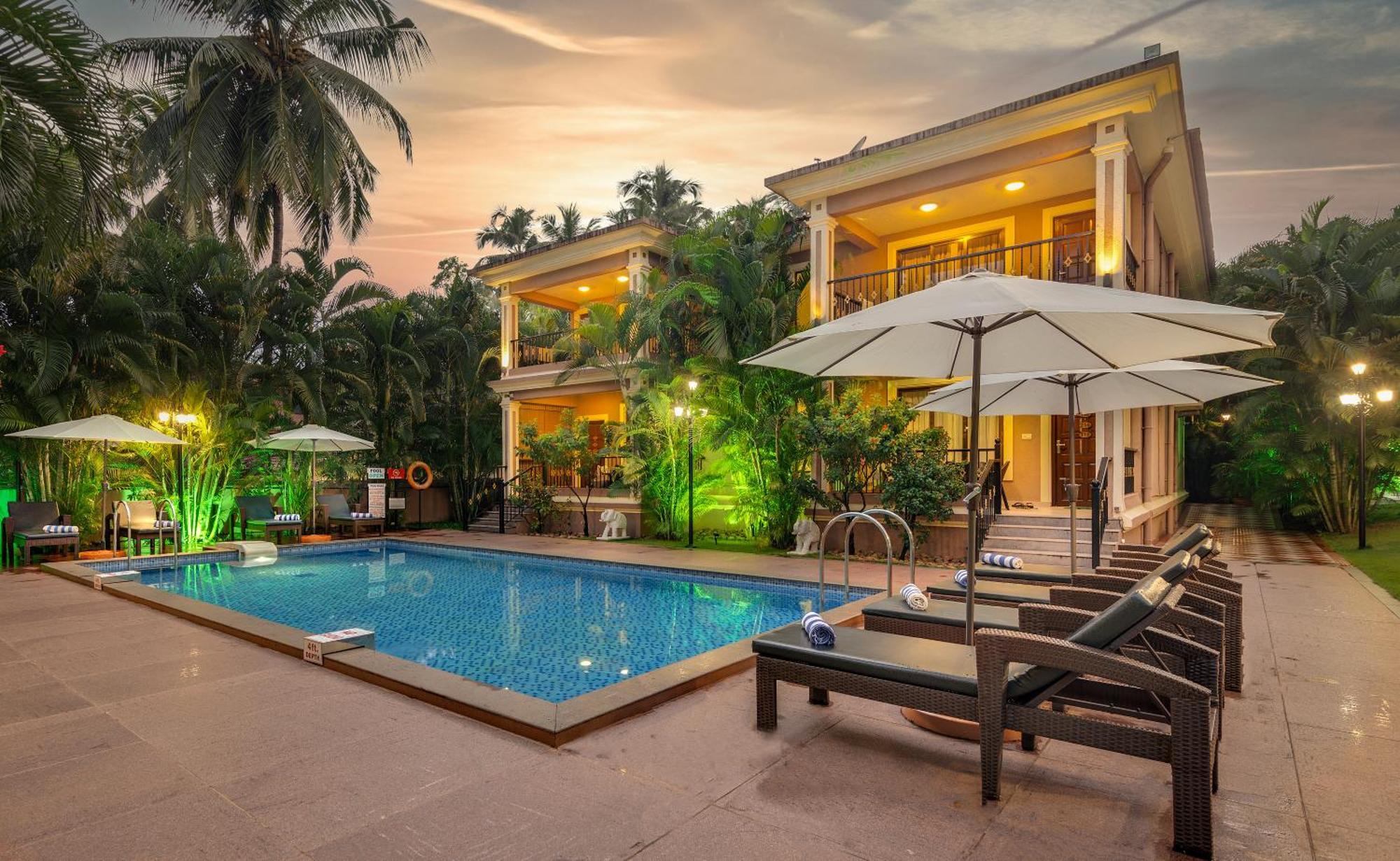 Seashell Suites And Villas- Candolim Goa Zewnętrze zdjęcie