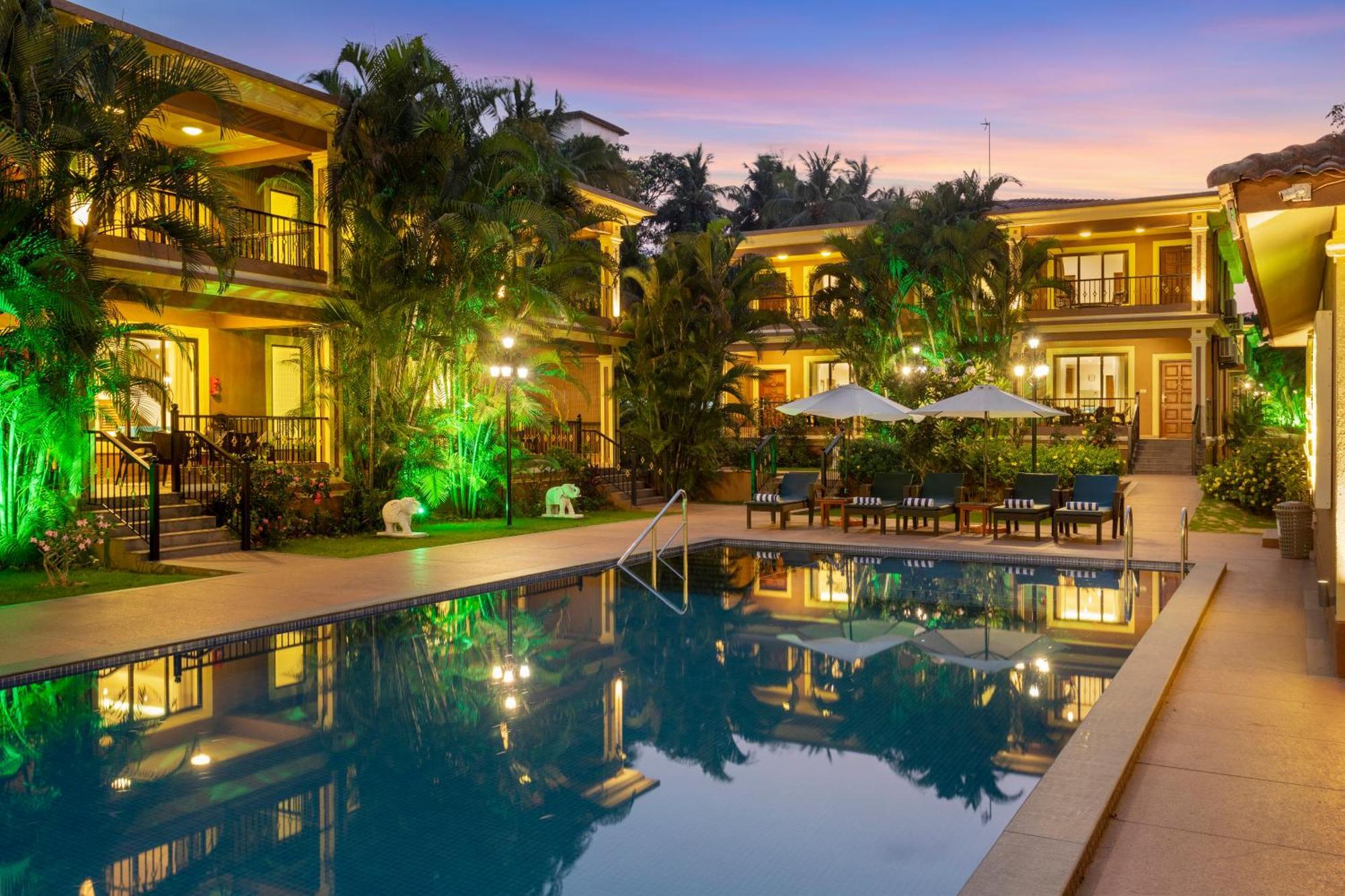 Seashell Suites And Villas- Candolim Goa Zewnętrze zdjęcie