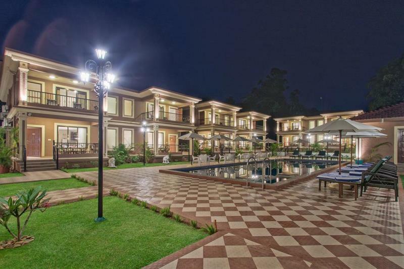Seashell Suites And Villas- Candolim Goa Zewnętrze zdjęcie